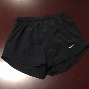 Black Nike dry fit shorts